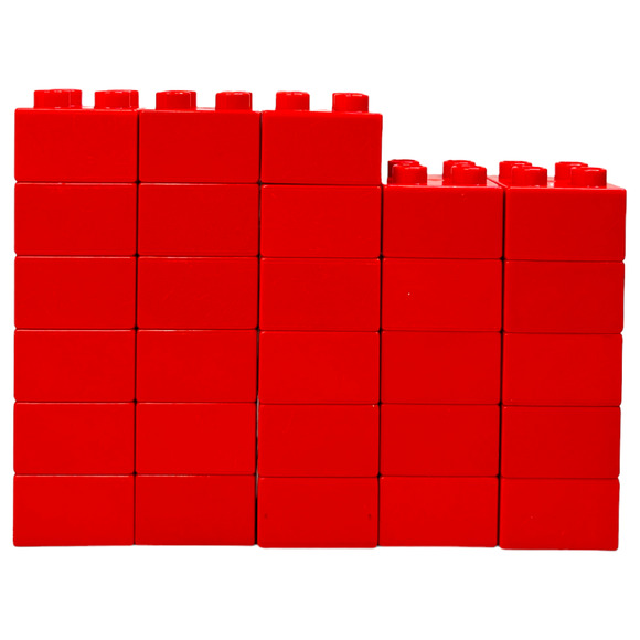 Duplo Blocks Lot of 61 Bricks Base Parts Bulk Pieces Arch Flat Different Sizes - Picture 4 of 7